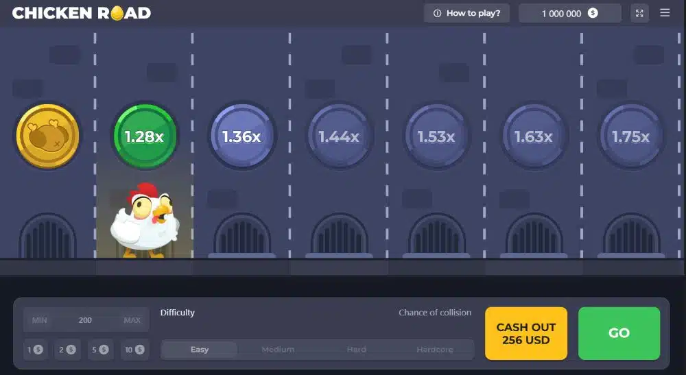 Wie man Chicken Cross spielt. Wie man Chicken Cross spielt.